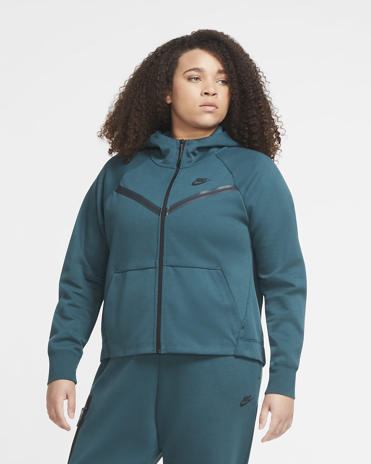 nike tech fleece windrunner blue