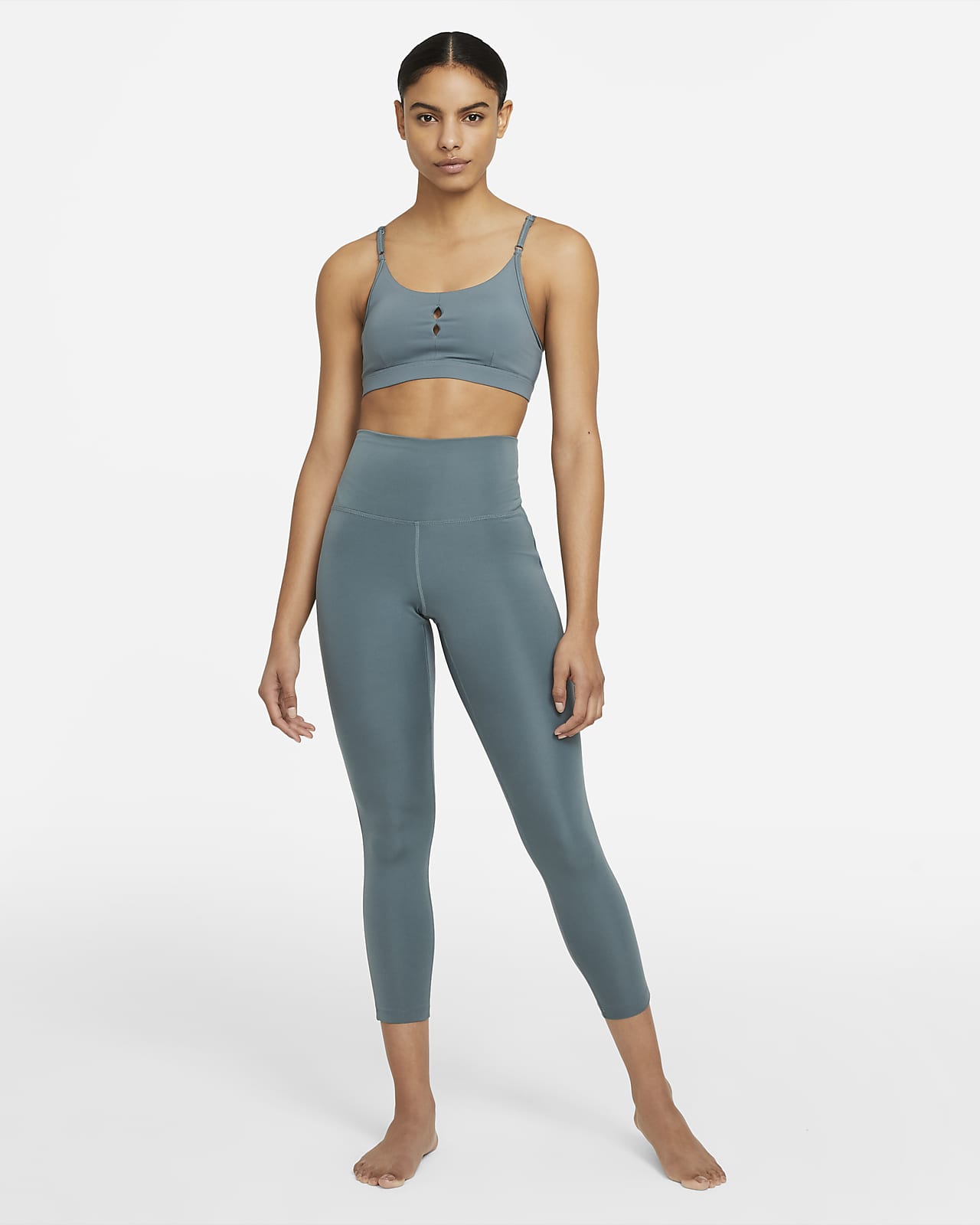 nike one tight crop novelty