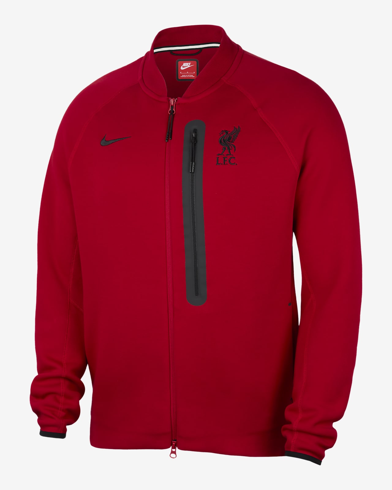 Pánská fotbalová bunda Nike Liverpool FC Tech Fleece