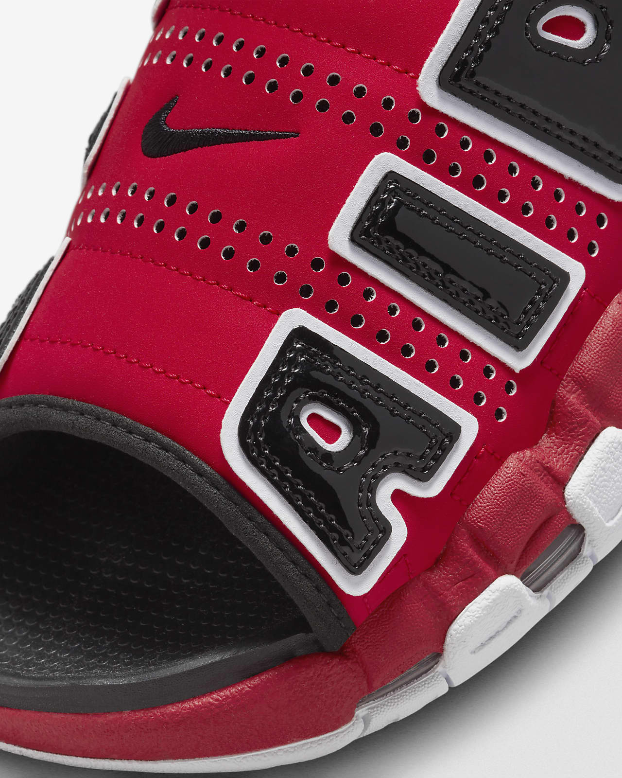 Nike uptempo mens clearance red