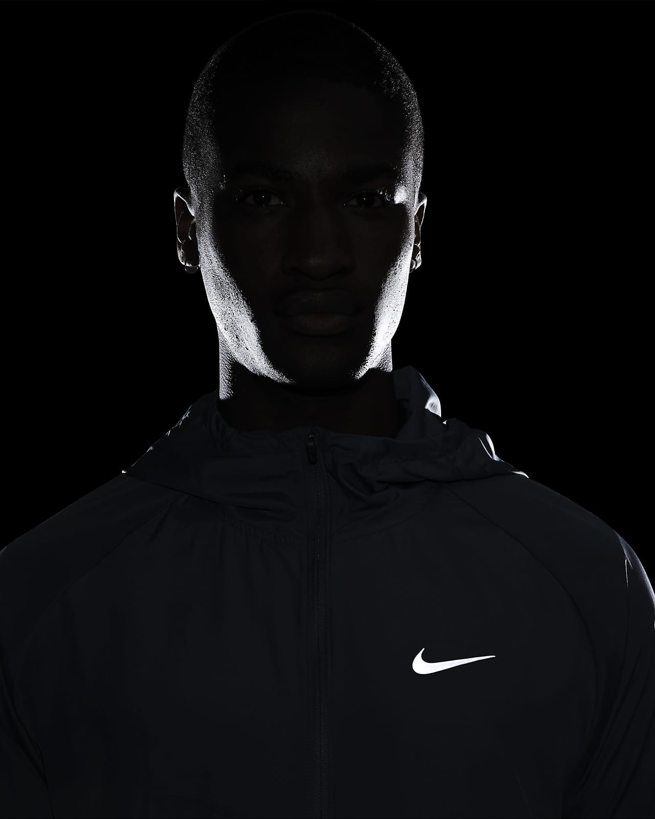 Nike Men\'s Jacket. Miler Running Repel