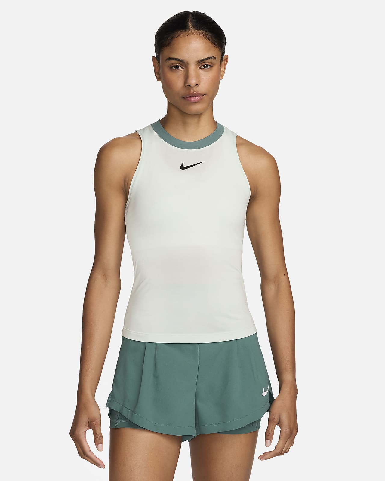 Nike Women's City Sleek Running Tank Top (White, X-Small) : :  Clothing, Shoes & Accessories
