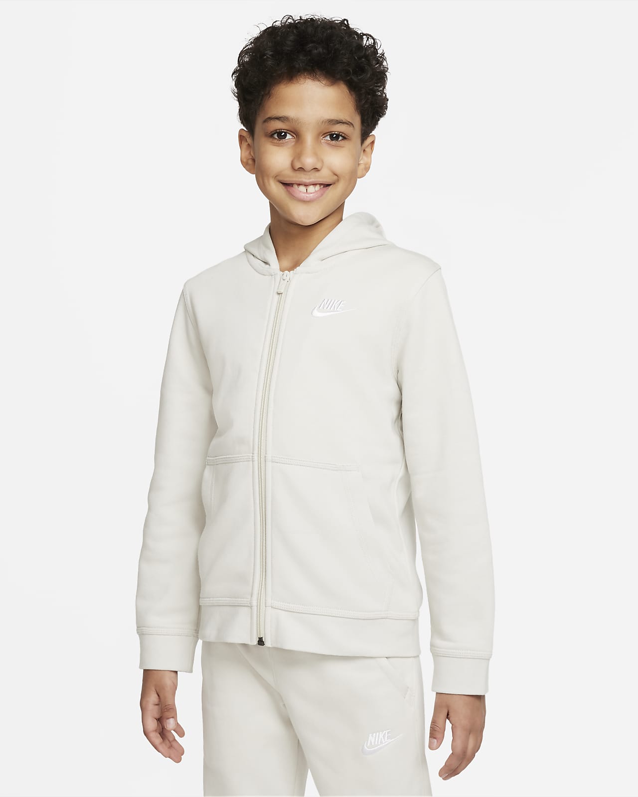 French Terry Full-Zip Hoodie. Nike NL