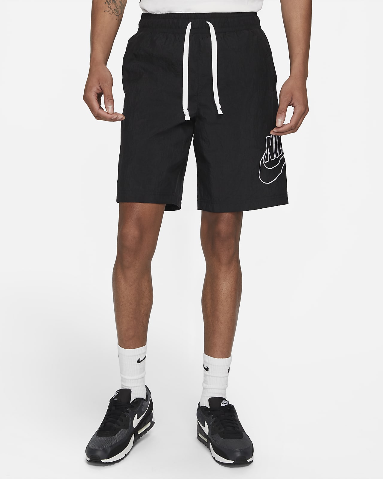 nike alumni shorts black