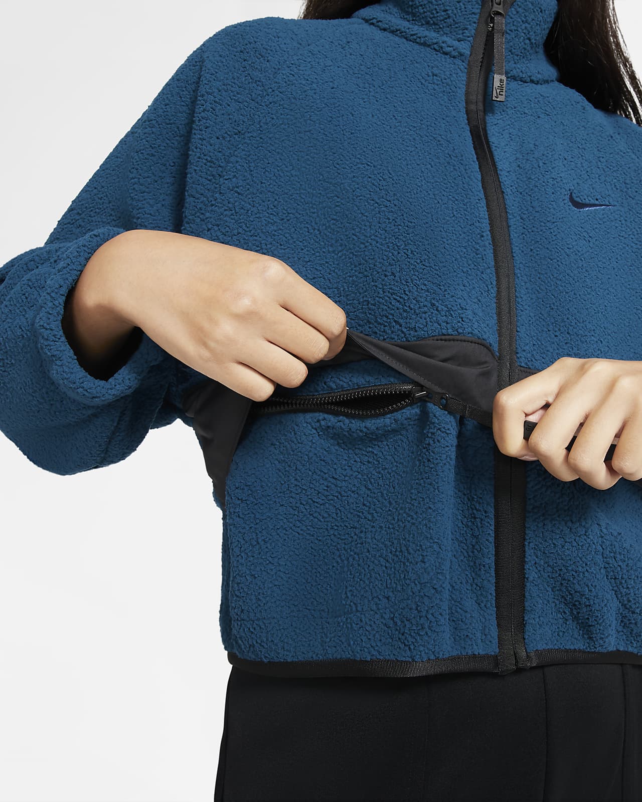 nike sherpa hoodie women's