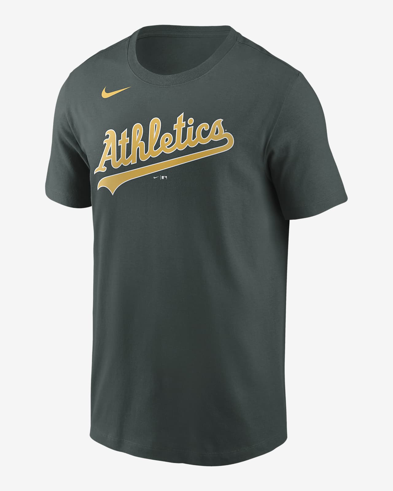 Nike Wordmark (MLB Oakland Athletics) Men's T-Shirt