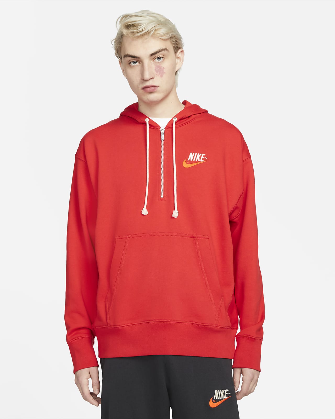 Nike Sportswear Men's French Terry Pullover Hoodie. Nike SA