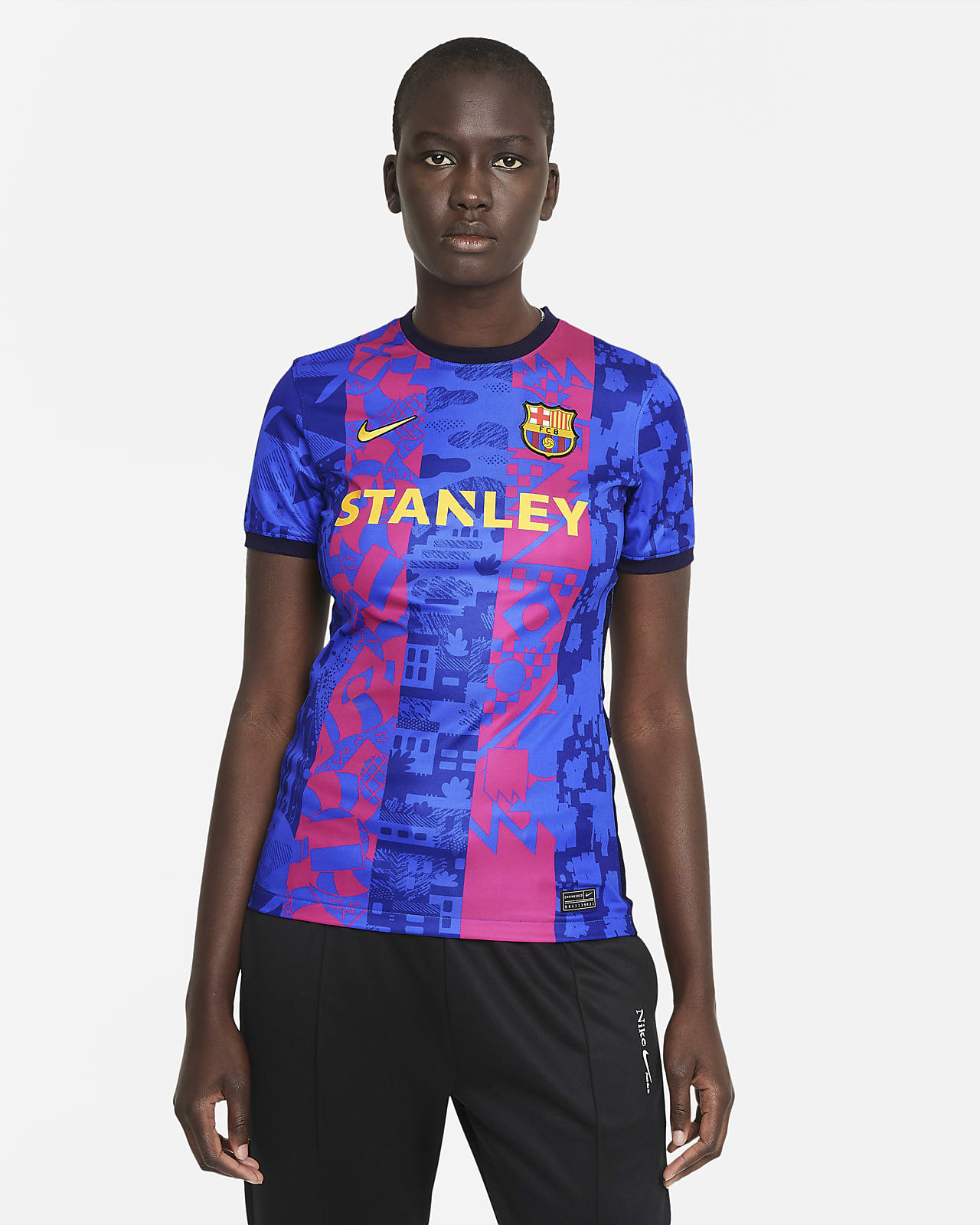 Tercera equipación Stadium FC Barcelona 2021/22 Camiseta de fútbol Nike  Dri-FIT ADV - Mujer. Nike ES
