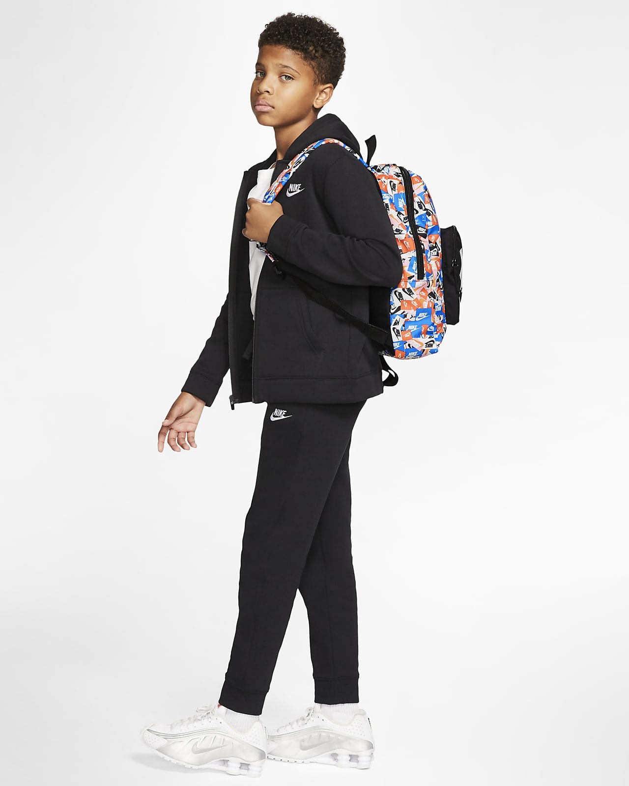 nike youth classic printed backpack