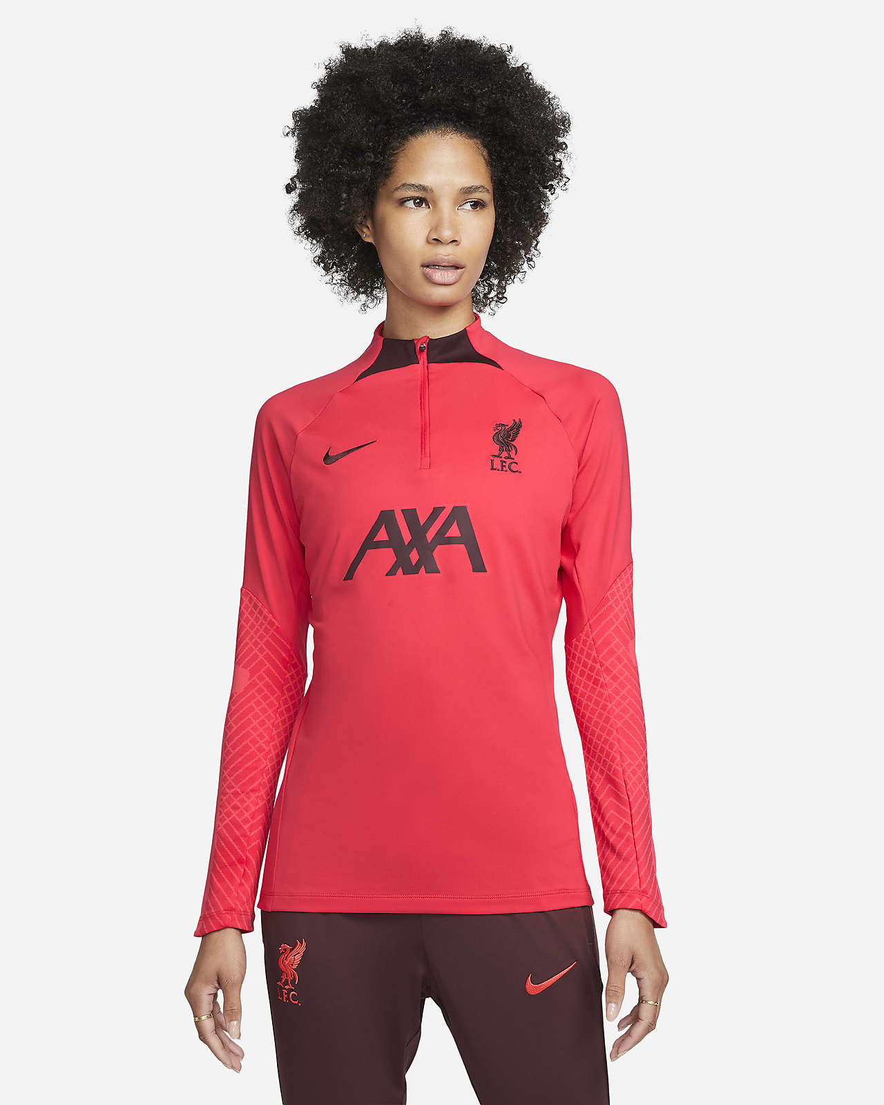 Por ley Días laborables Broma Strike Liverpool FC Camiseta de entrenamiento de fútbol Nike Dri-FIT -  Mujer. Nike ES
