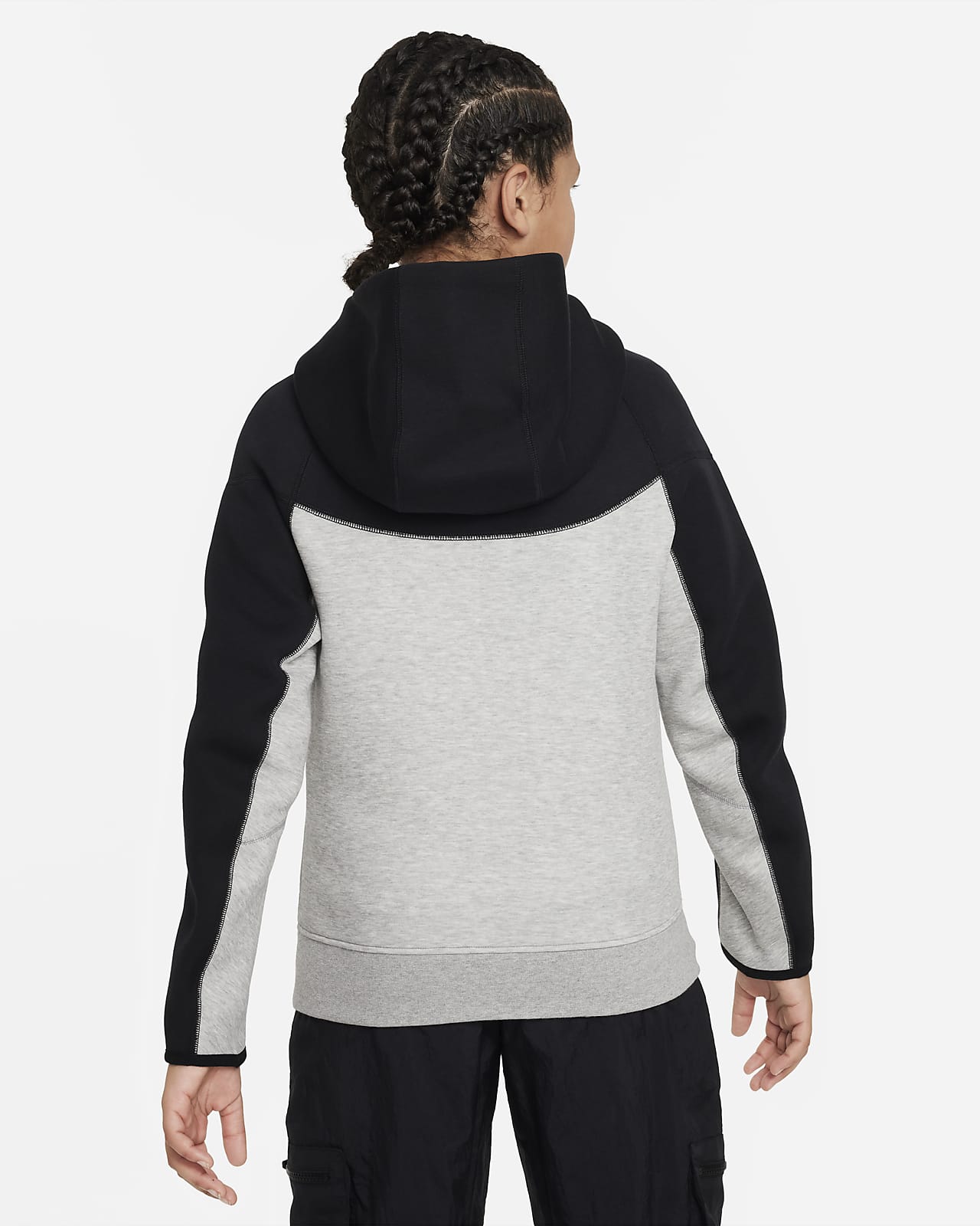 polo tech fleece black