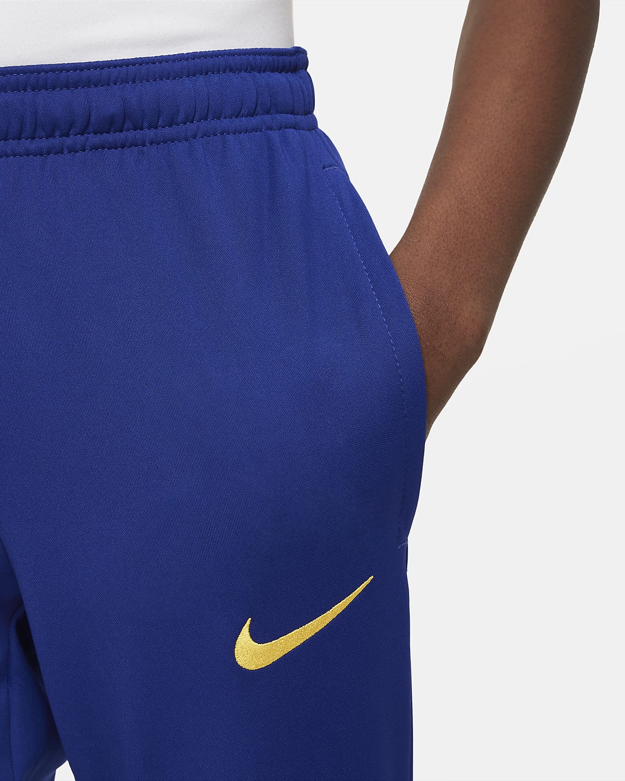 FC Barcelona Academy Pro Nike voetbaltrainingspak met Dri-FIT voor kids.  Nike NL