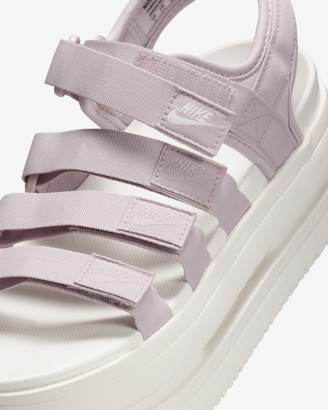 Nike Iconic Classic Sandal Barely Rose Pink Oxford White (Women#39;s)