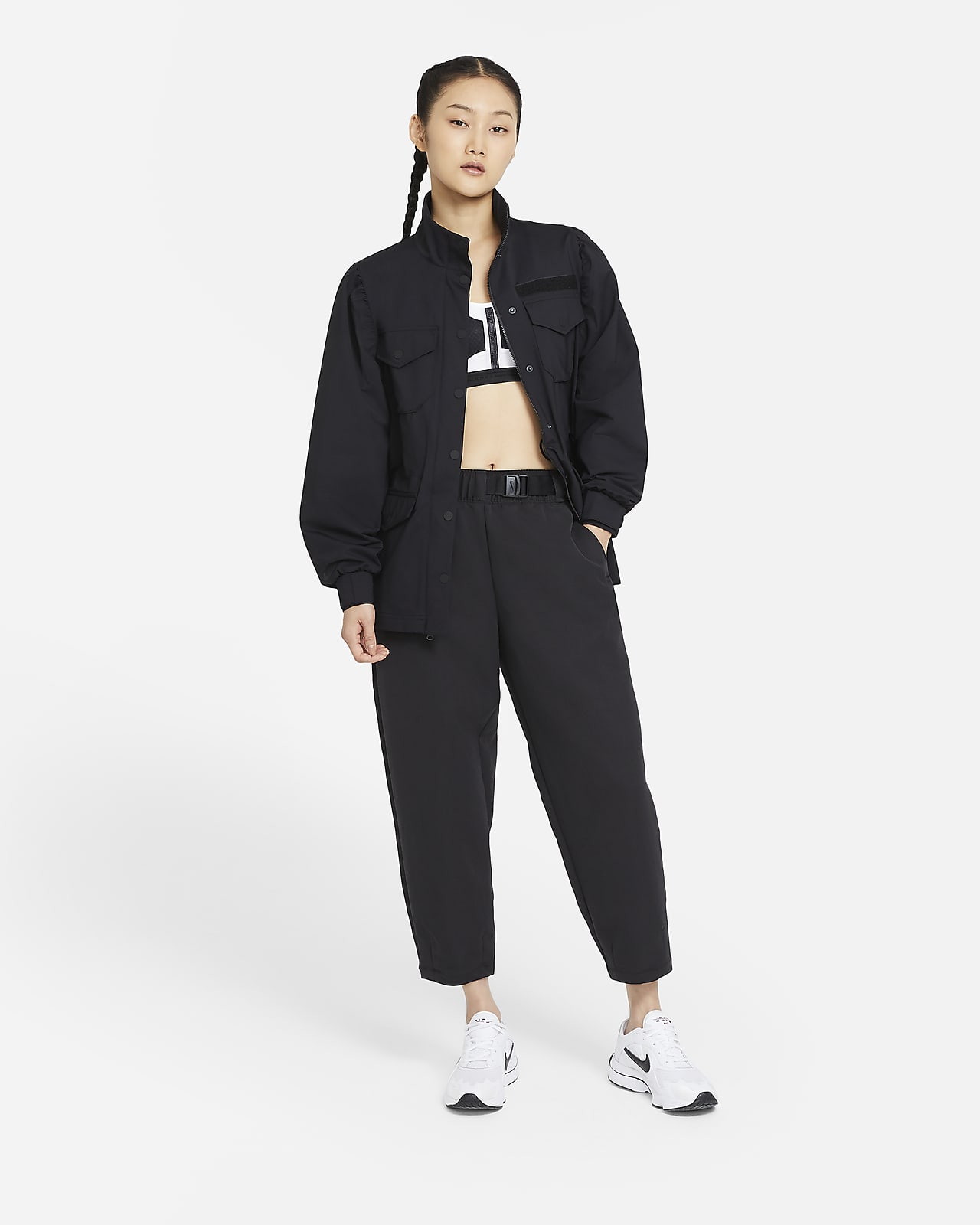 nike sweat jacket women's