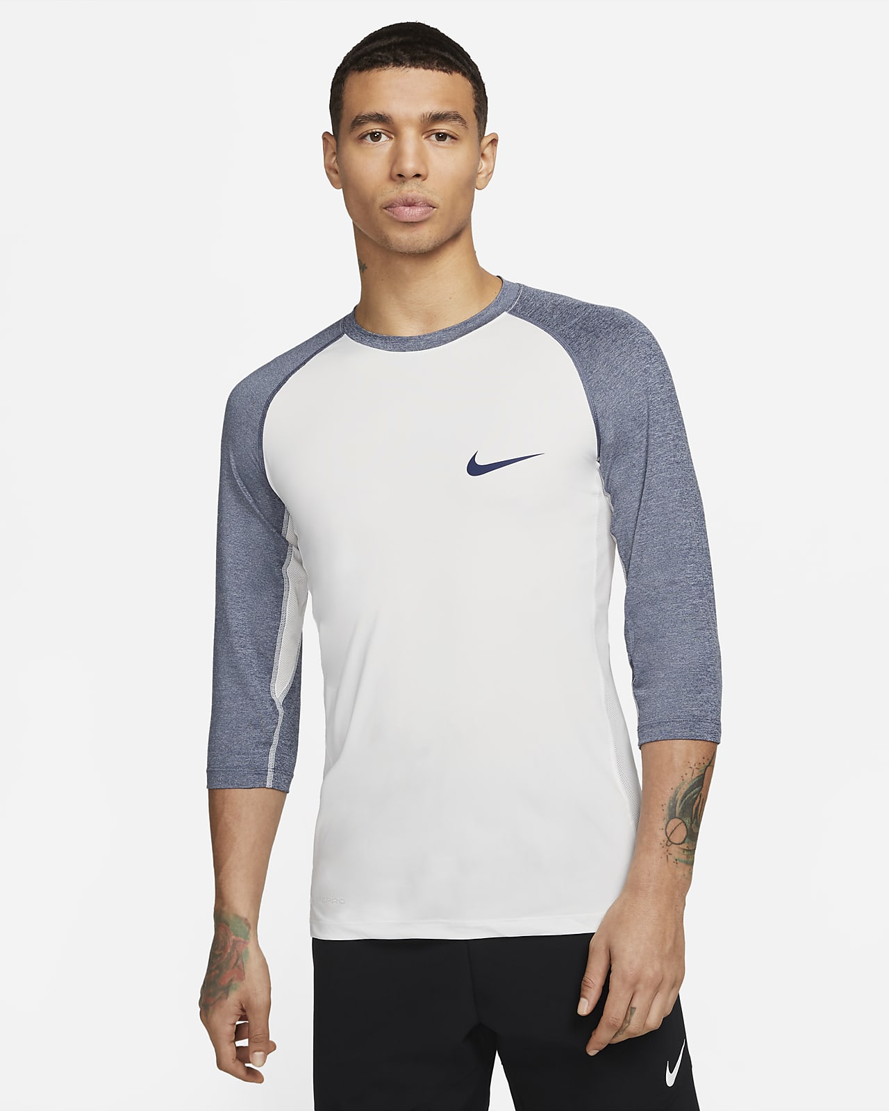 Onbemand Aandringen geroosterd brood Nike Dri-FIT Men's 3/4-Length Sleeve Baseball Top. Nike.com