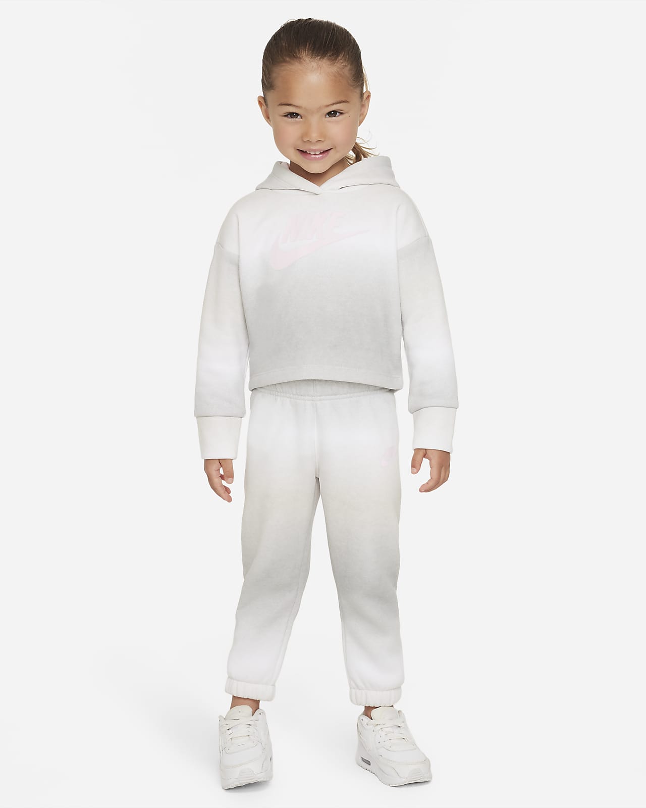 toddler white joggers