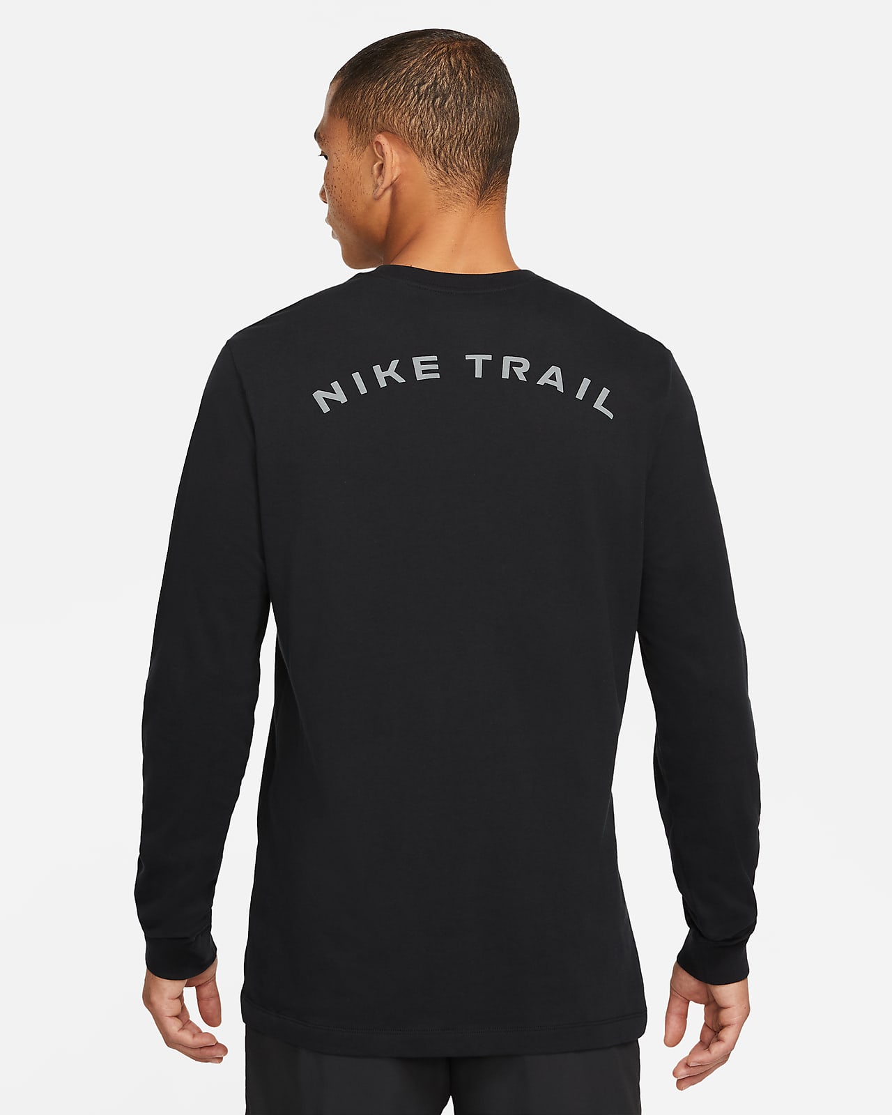 Nike trail long sleeve running top Clearance