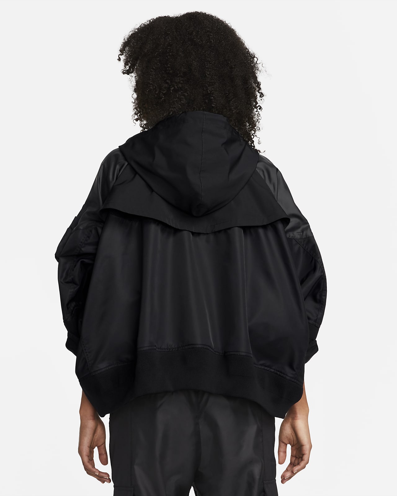 Nike x sacai Women's Full-Zip Hooded Jacket. Nike ID