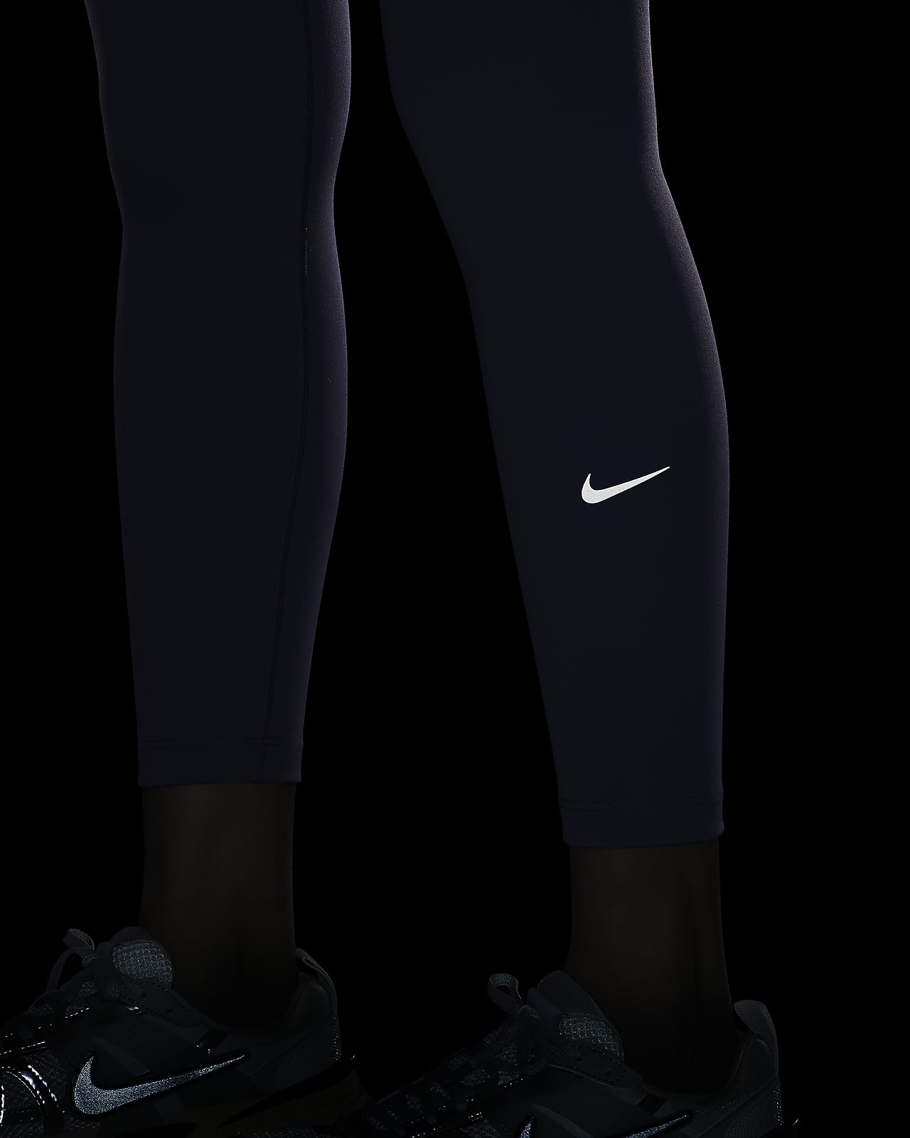 Nike Plus Leg-A-See High Waisted Leggings In Black