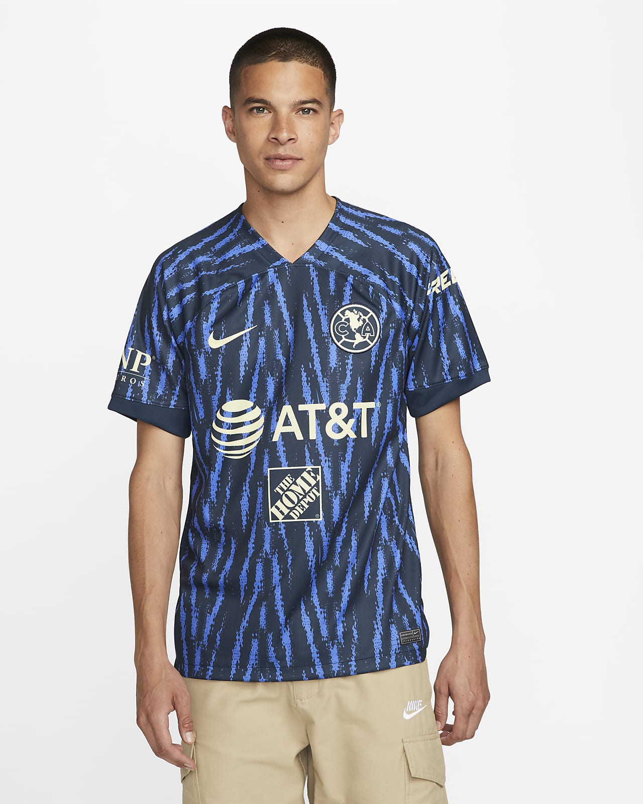 Club Am rica 2022 23 Stadium Away Men s Nike Dri FIT Soccer Jersey