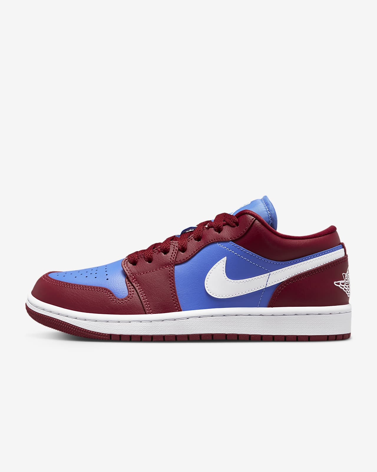 Women’s Air Jordan 1 Low ‘Pomegranate / Medium Blue’