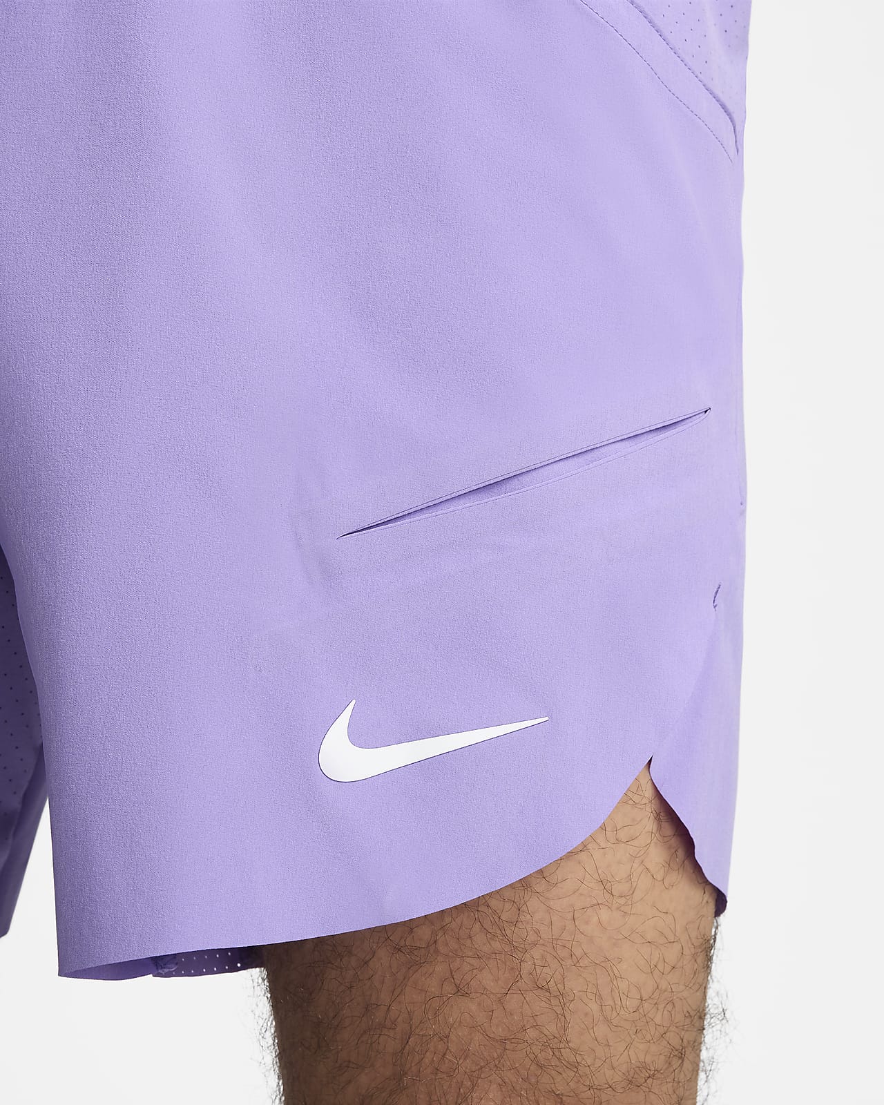 Nike Court Advantage Women's Tennis Short Purple/white