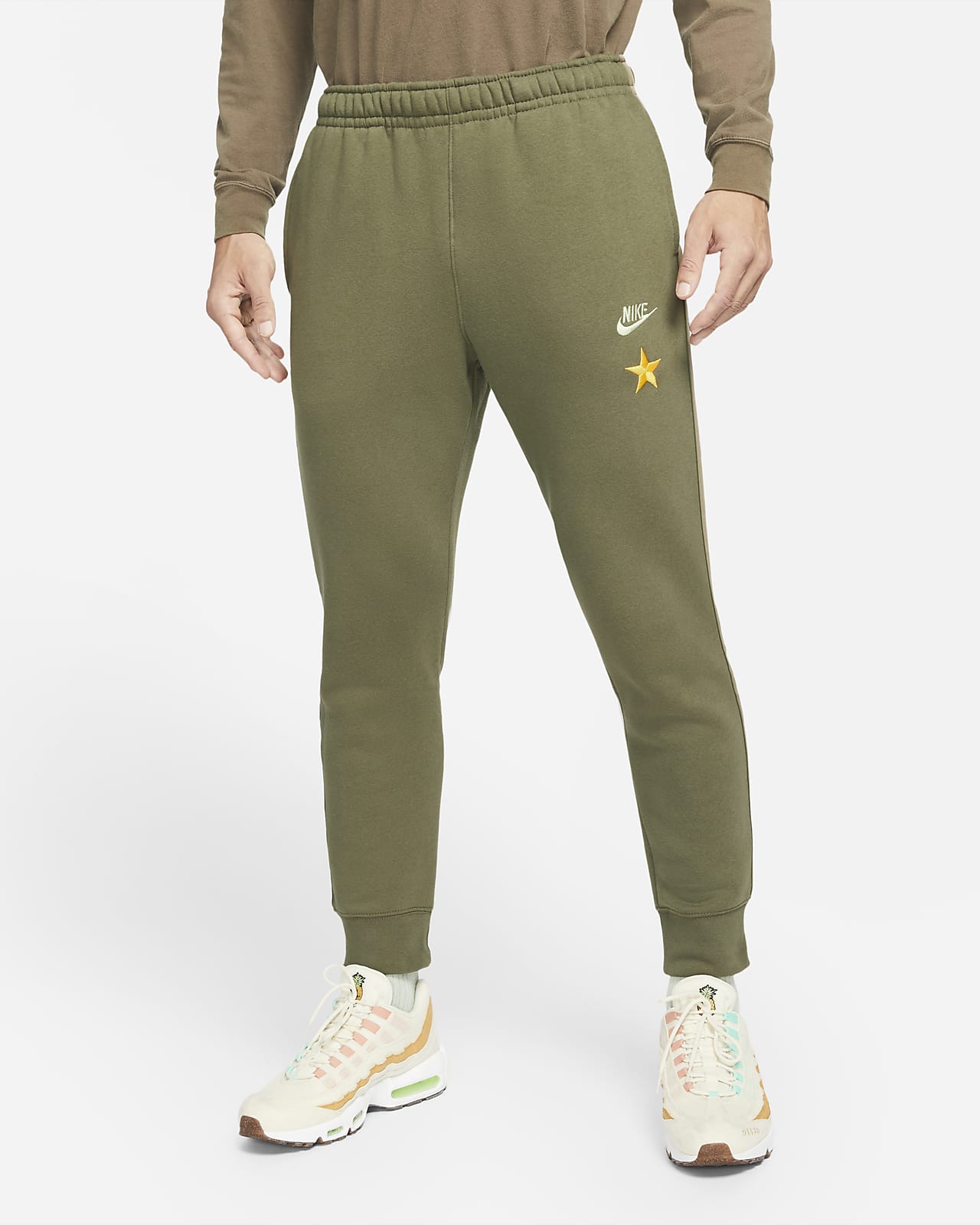 Pantalones de tejido Fleece para hombre Nike Sportswear Club. Nike.com