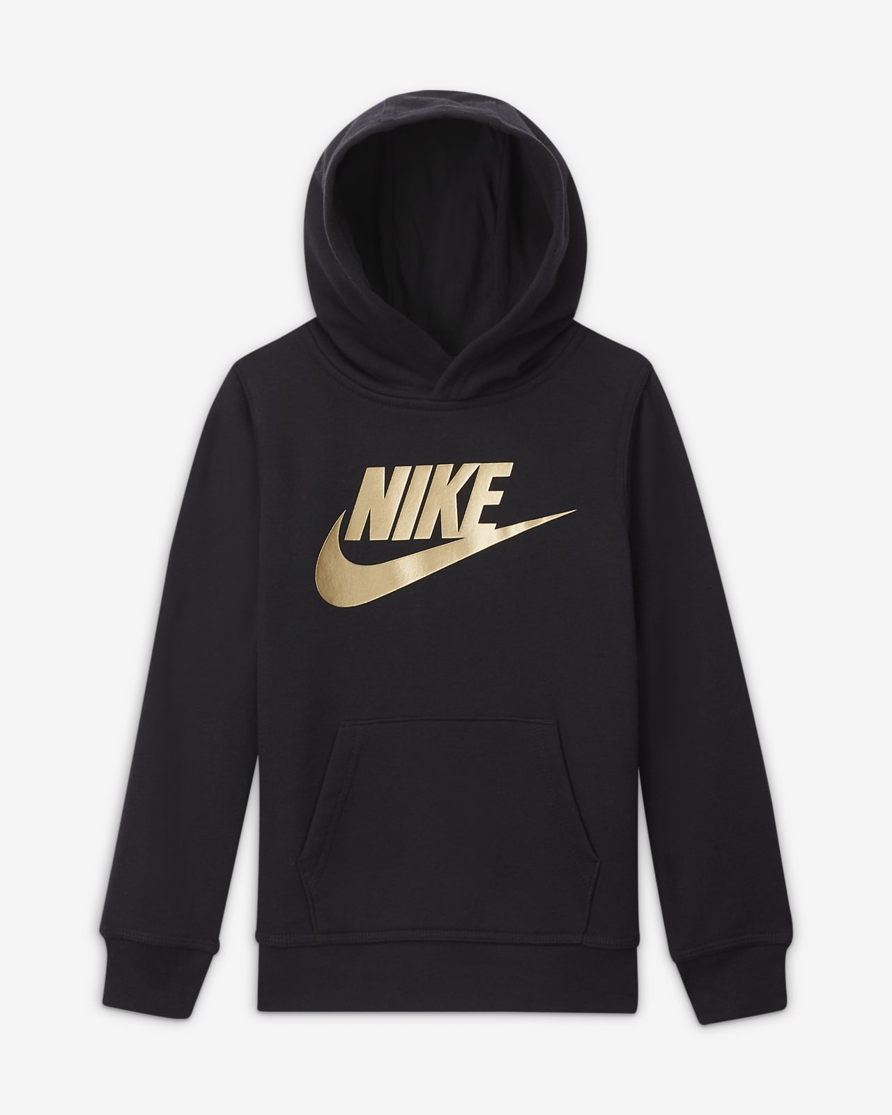 gold nike pullover