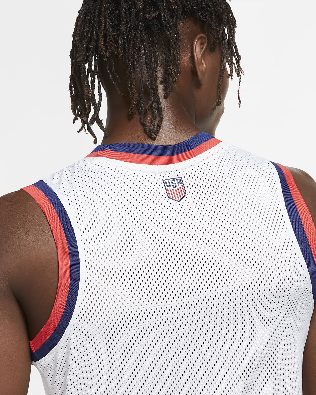 Nike USA Basketball Jersey 2020 - White/Black CI8342-100