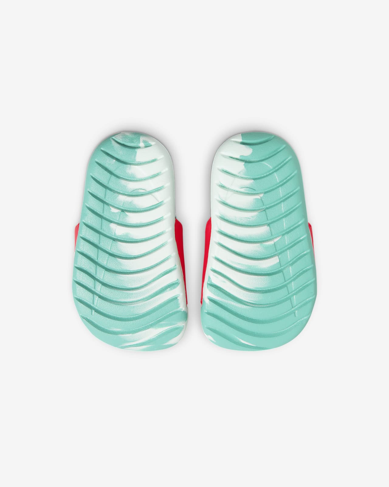 nike kawa slide teal