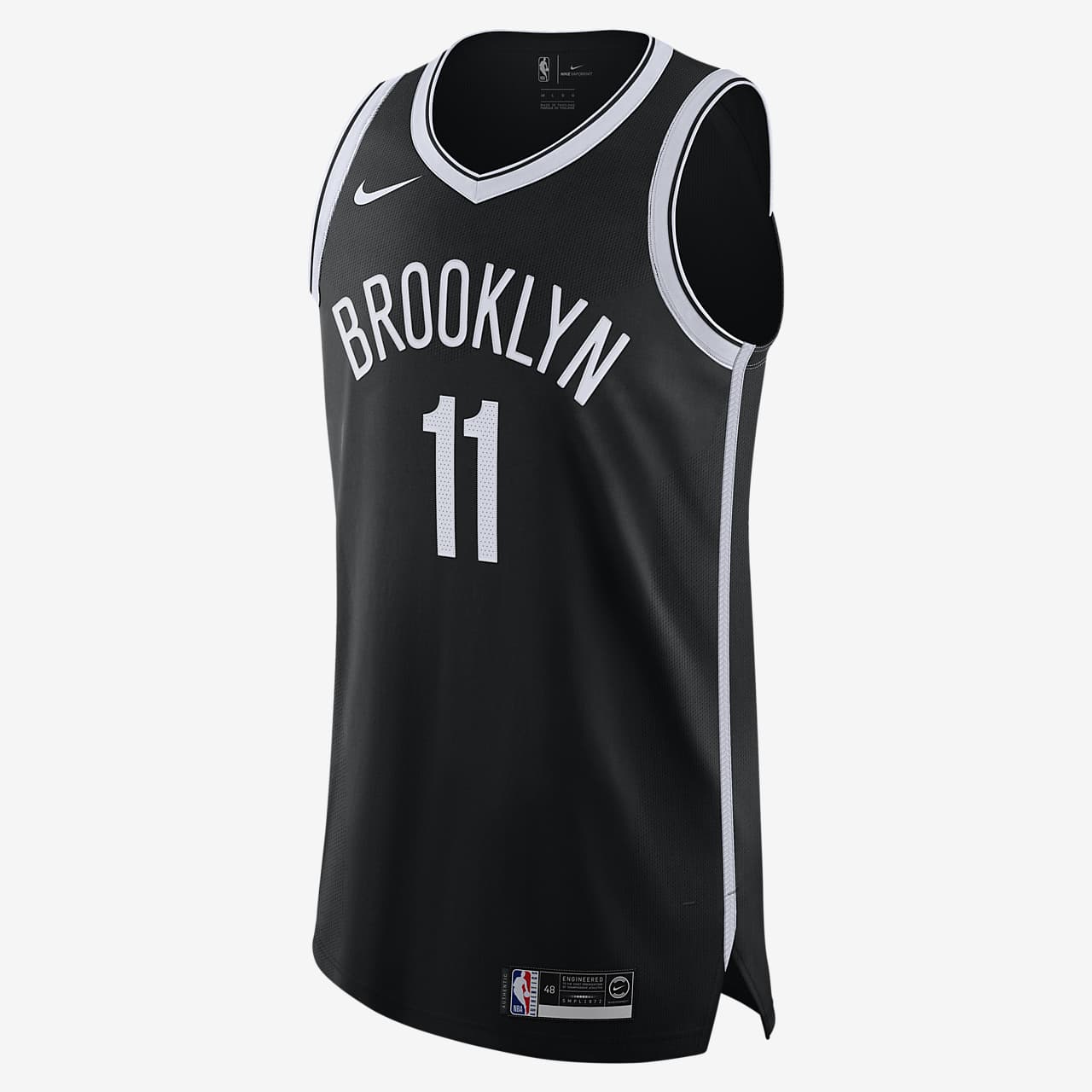 ergens bij betrokken zijn Bakken salto Kyrie Irving Nets Icon Edition Nike NBA Authentic Jersey. Nike.com