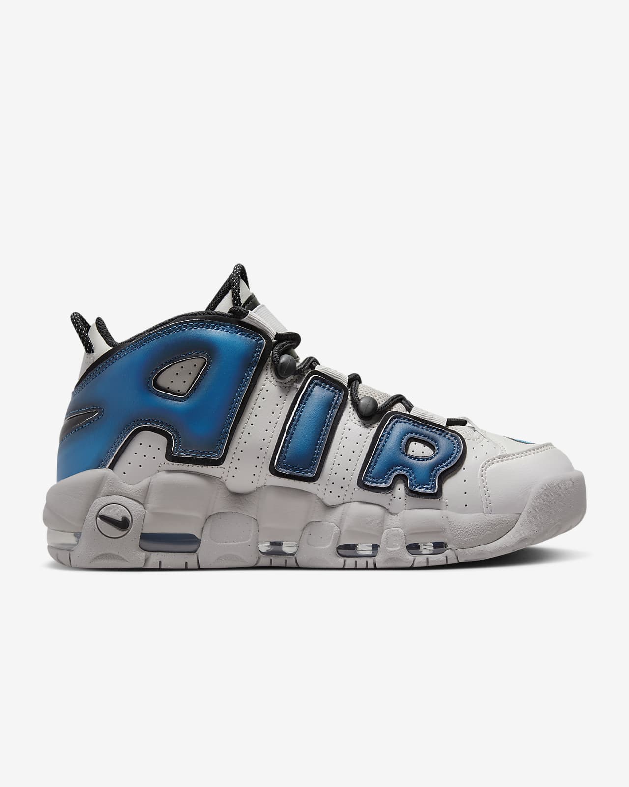 Uptempo 96 blue and 2024 white