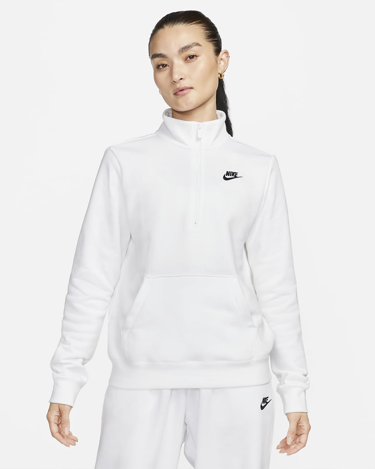 Nike Fleece Women's 1/2-Zip Sweatshirt. Nike.com