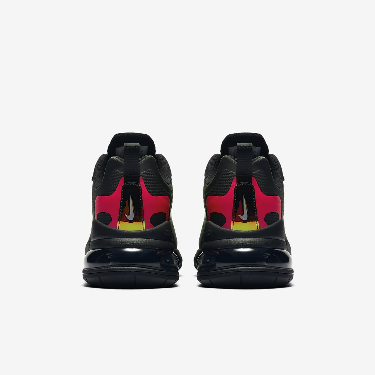 nike air max 270 react uomo nere