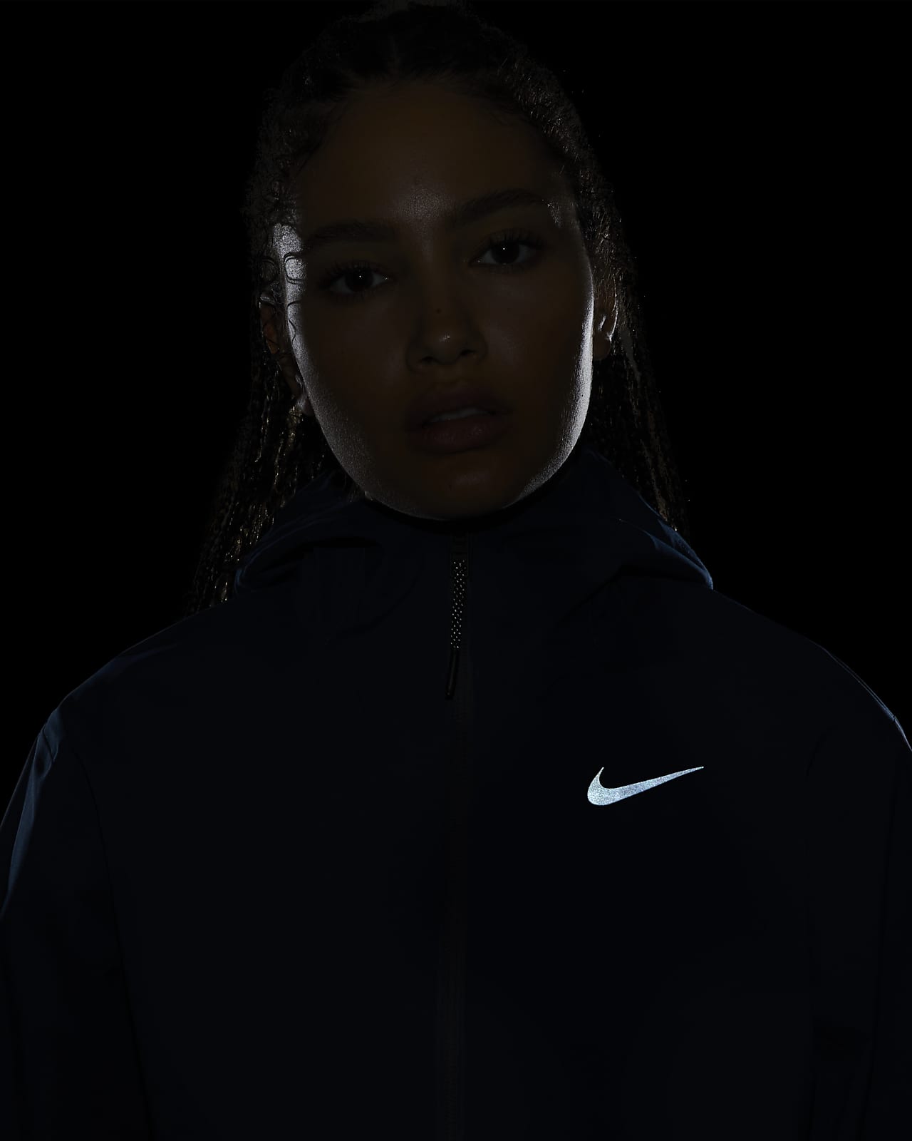 Nike Storm-FIT Run Division Women's Full-Zip Hooded Jacket. Nike VN