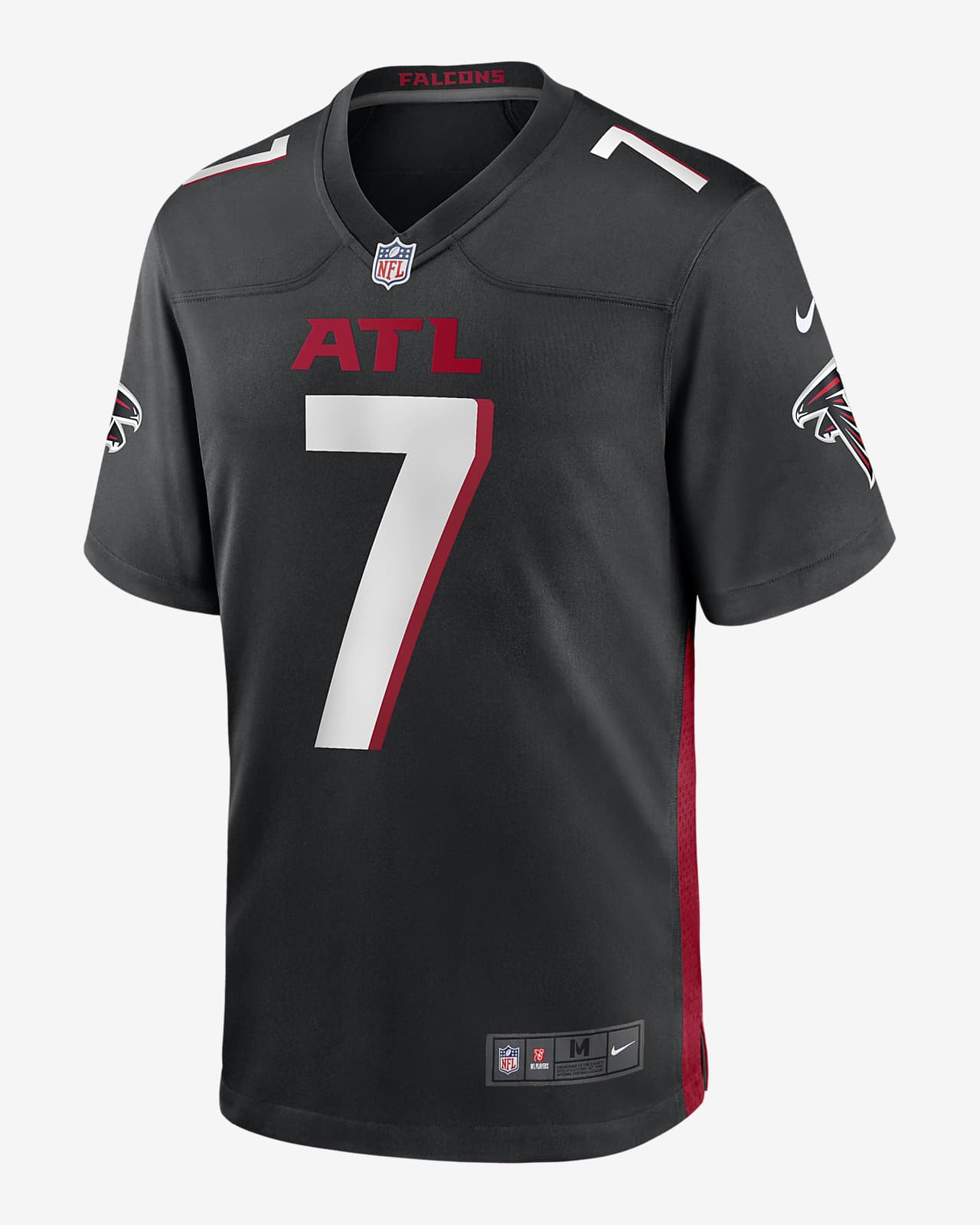 Jersey de fútbol americano Nike de la NFL Game para hombre Bijan Robinson Atlanta Falcons