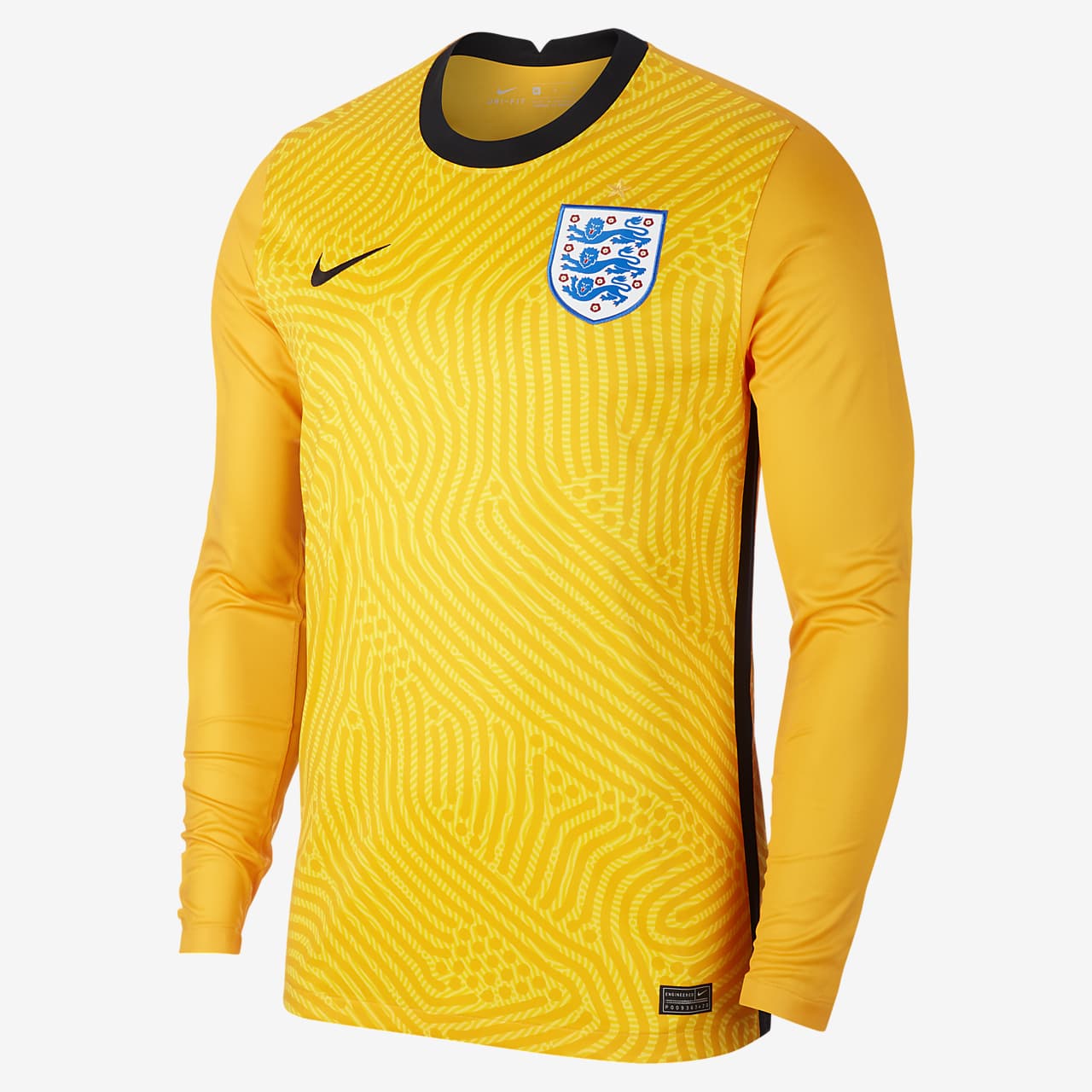 England 2020 Stadium Goalkeeper Men's Soccer Jersey