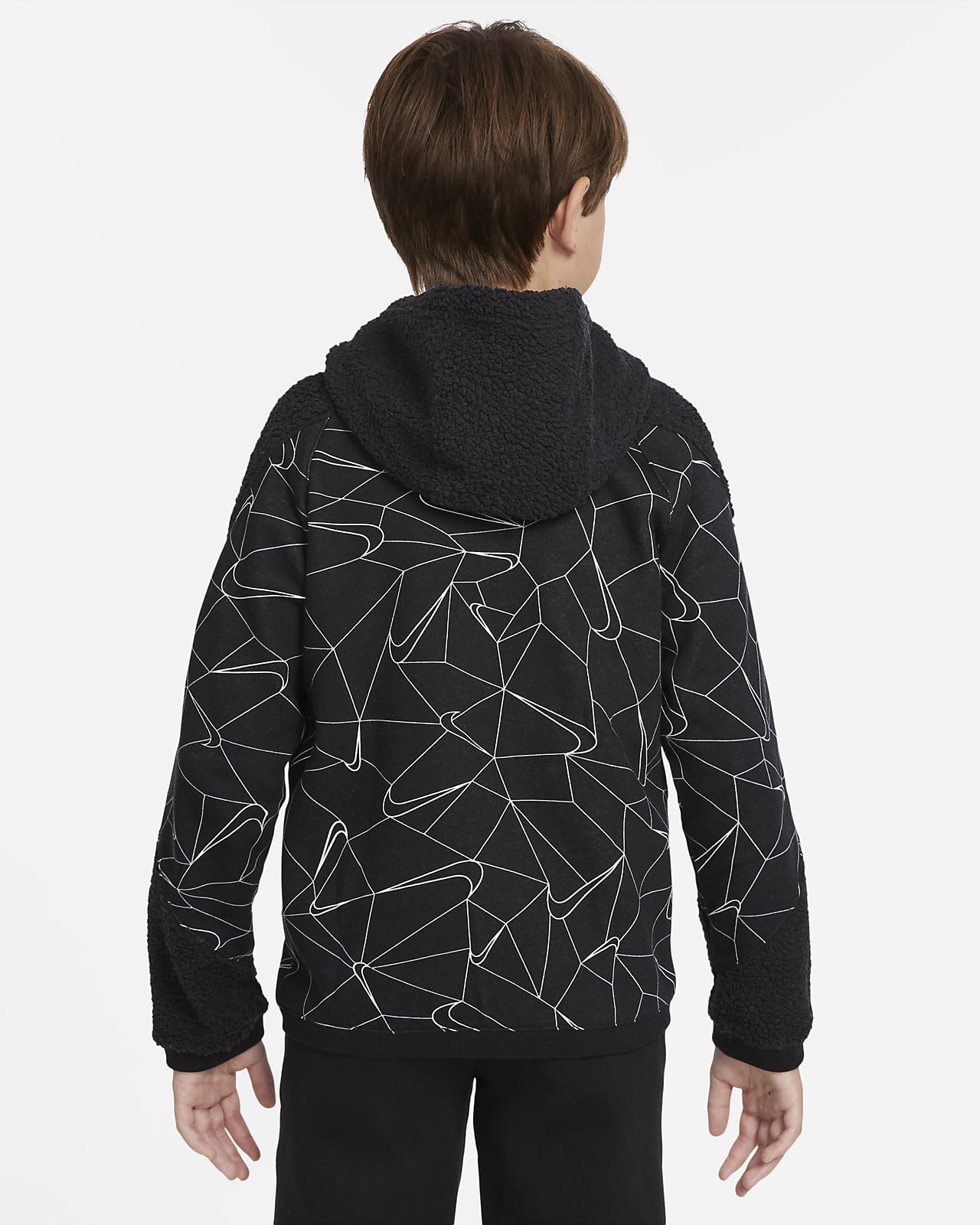 Nike Sportswear Club Older Kids Boys Winterized Full Zip Hoodie Nike Cz