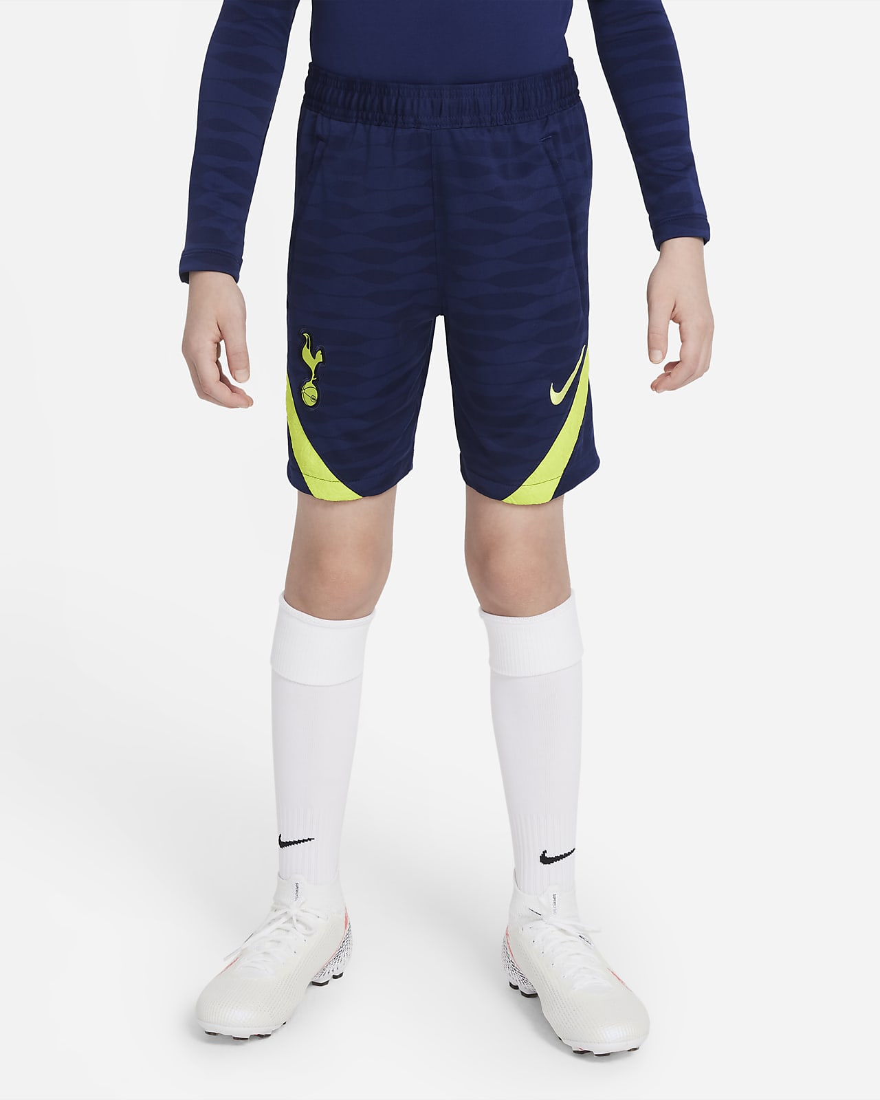 Tottenham Hotspur Strike Big Kids' Nike Dri-FIT Soccer Shorts.