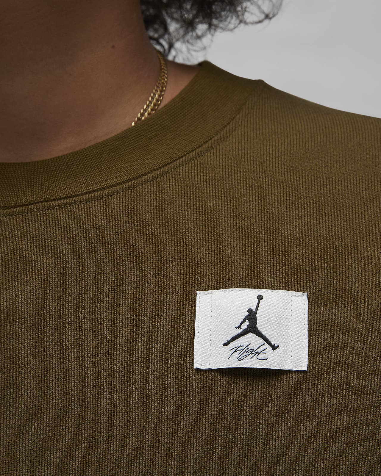 bluza air jordan dna fleece crew