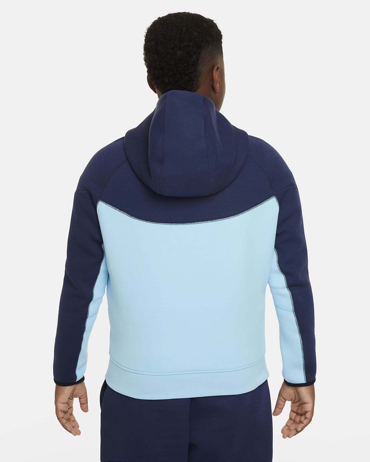Nike Sportswear Tech Fleece Older Kids' (Boys') Full-Zip Hoodie (Extended  Size). Nike CA