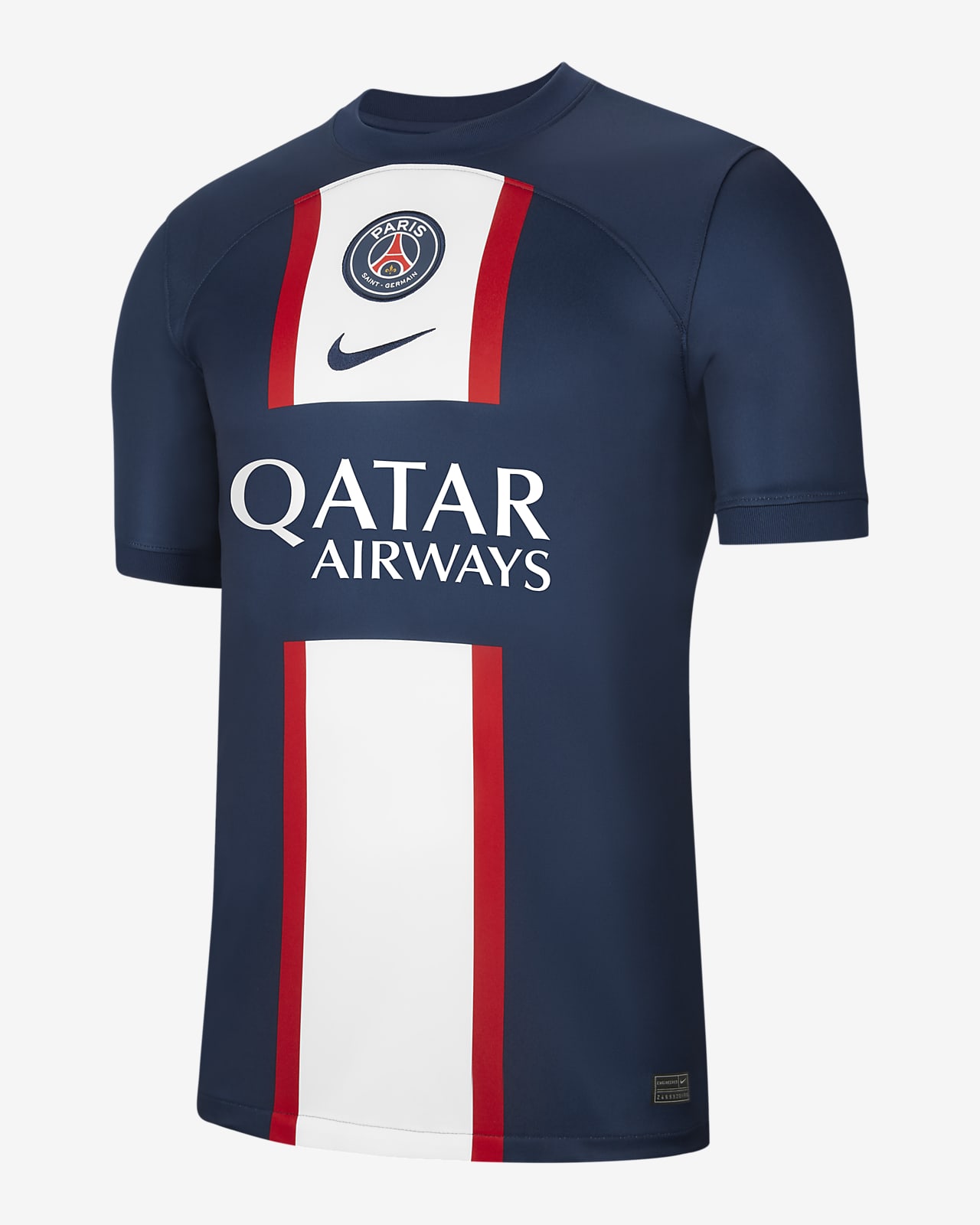 Męska koszulka piłkarska Paris Saint-Germain 2022/23 Stadium Nike Dri-FIT (wersja domowa)