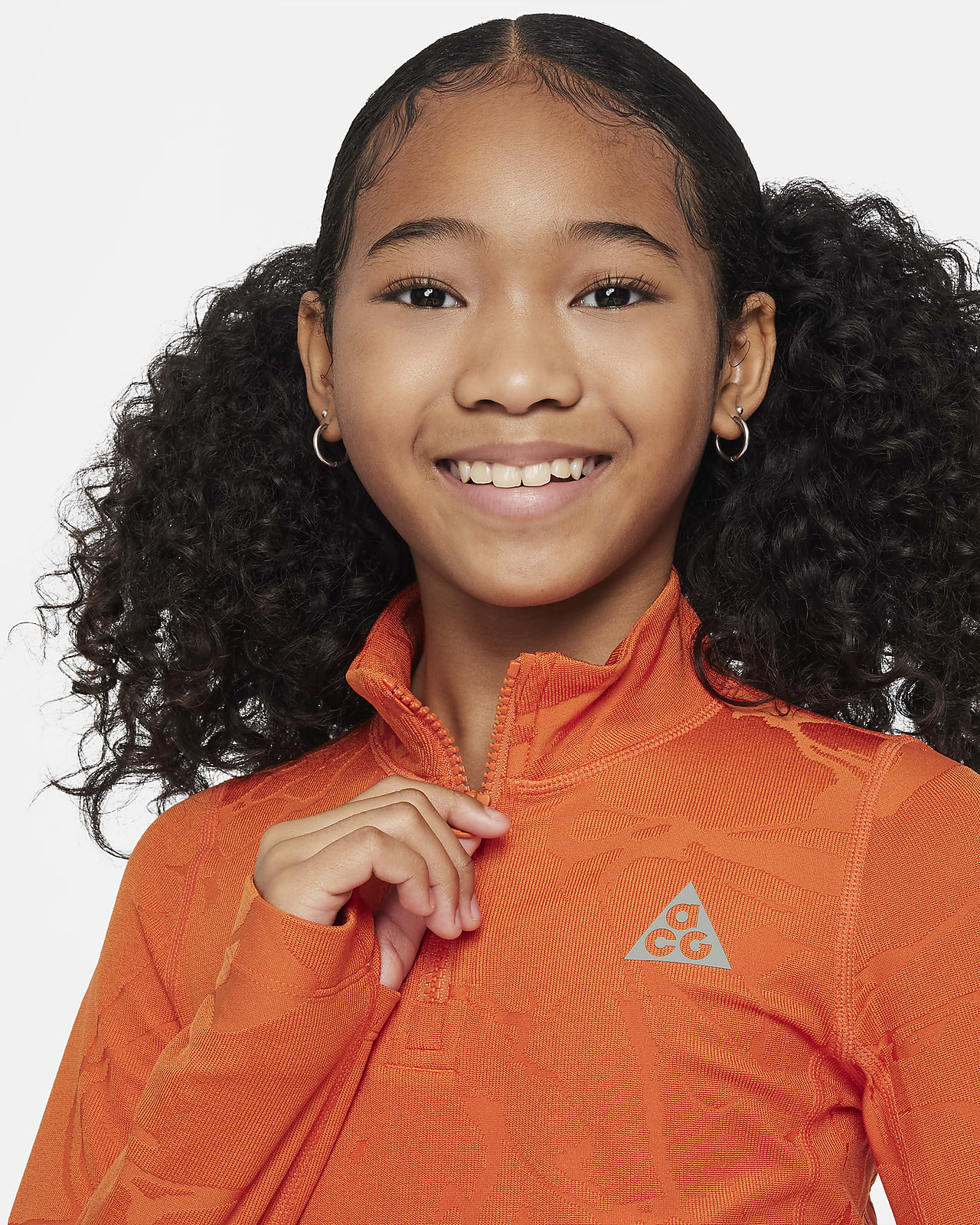 Nike ACG Therma-FIT Big Kids' (Girls') 1/4-Zip Long-Sleeve Top