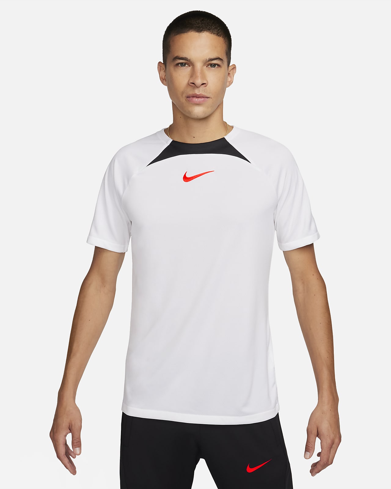 Nike Academy voetbaltop met Dri FIT en korte mouwen voor heren