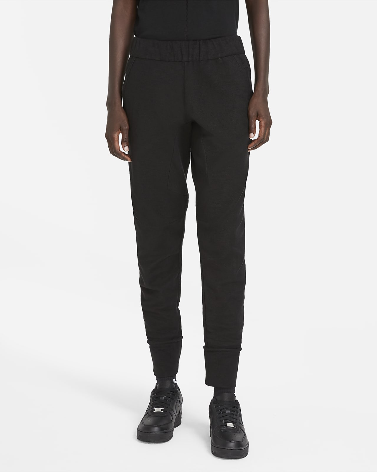 nike white joggers womens