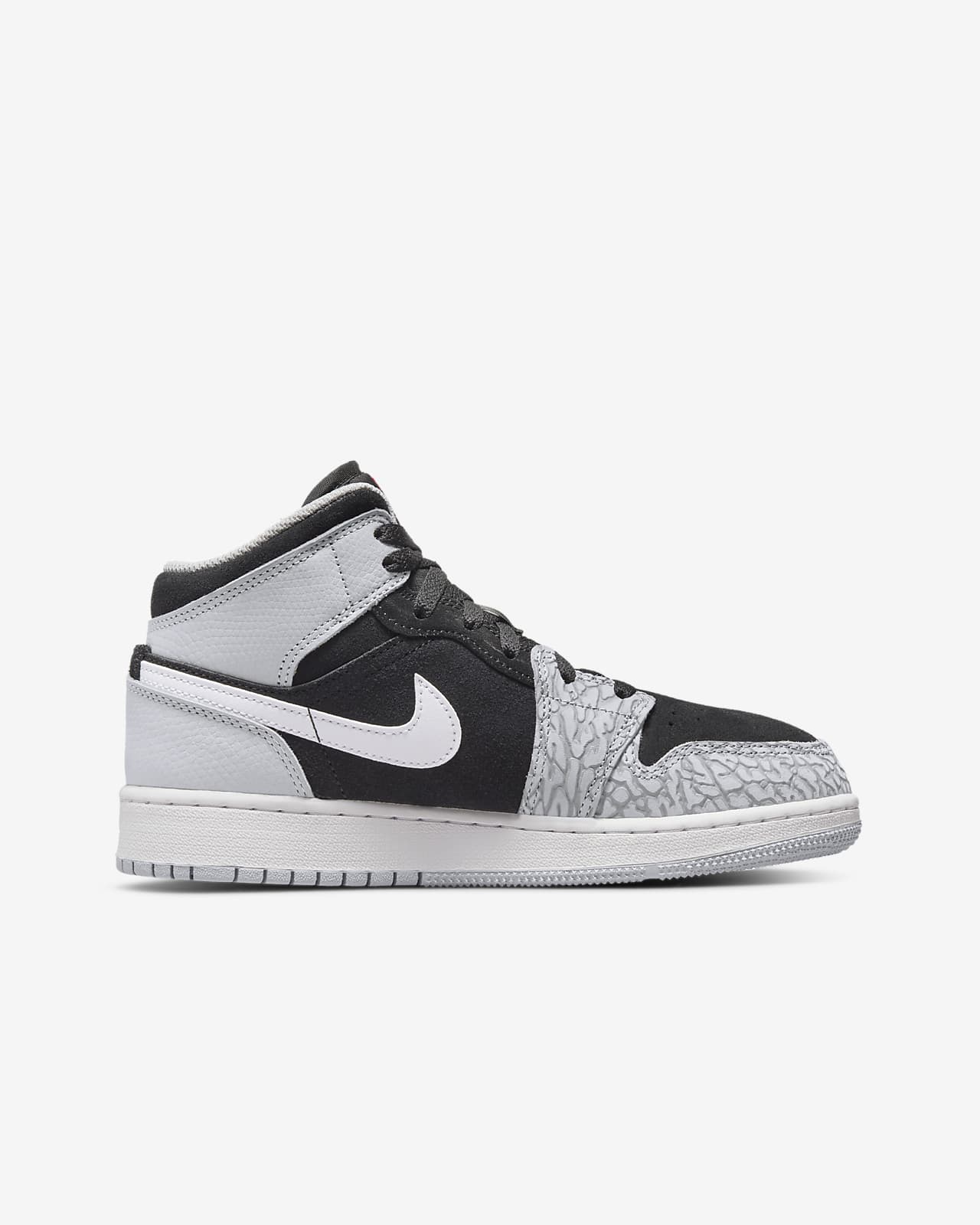 Кроссовки для школьников Air Jordan 1 Mid SE. Nike RU