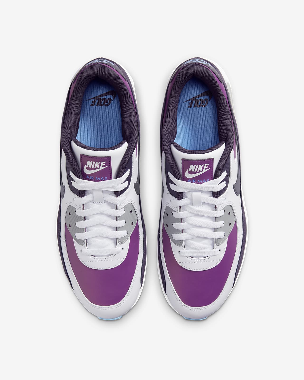 Nike air max on sale 90 purple and pink