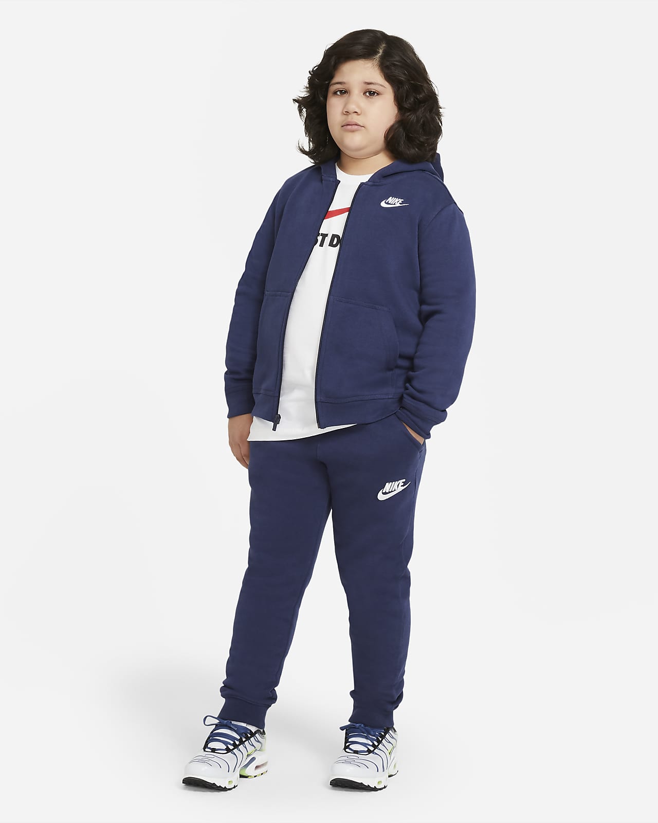 nike sportswear club fleece full zip