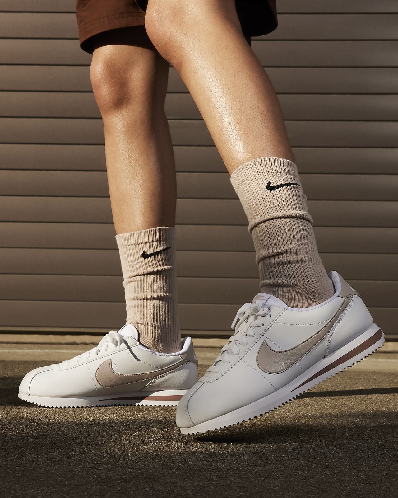 Nike Cortez Sneakers in White for Men | Lyst