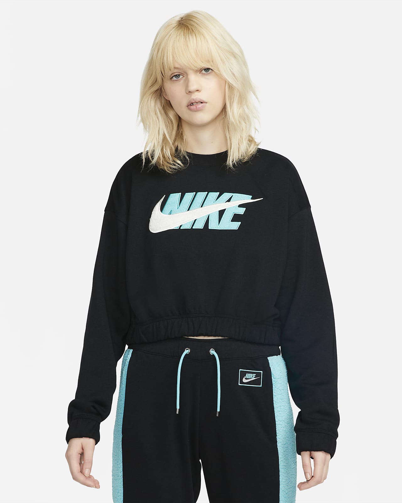 Nike Sportswear Icon Clash Women's Oversized Fleece Crew